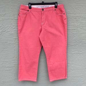 Lands’ End Sz 14 Original Fit Boot Leg Modern Fit Jeans